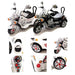 Voltz Toys - Voltz Toys Kids Electric Motorcycle 12V Double Seater Ride On Bike