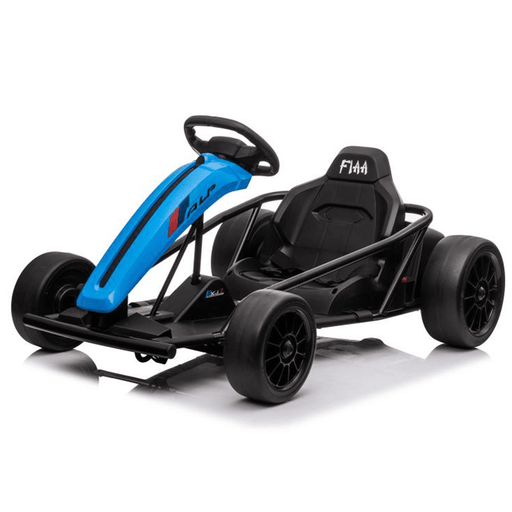 Voltz Toys - Voltz Toys Kids Single Seater GoKart Outdoor Racer Drifter with Seat Belt 24V High-Speed