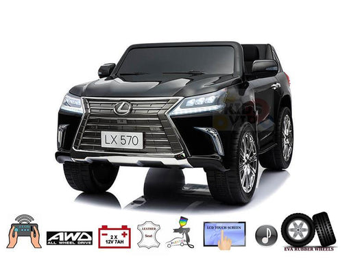 Voltz Toys - Voltz Toys Lexus LX570 12V Ride-on Luxe Car for Kids Double Seater