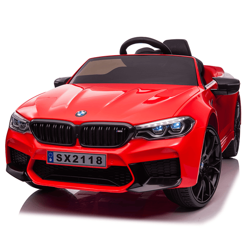 Voltz Toys - Voltz Toys Single Seater BMW M5 Kids Car with Leather Seat and Remote Control