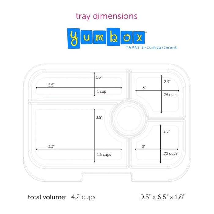 Yumbox® - Yumbox®  Tapas - 5 compartment