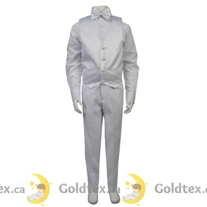 Zighi® - Zighi® 5 Piece White Tuxedo